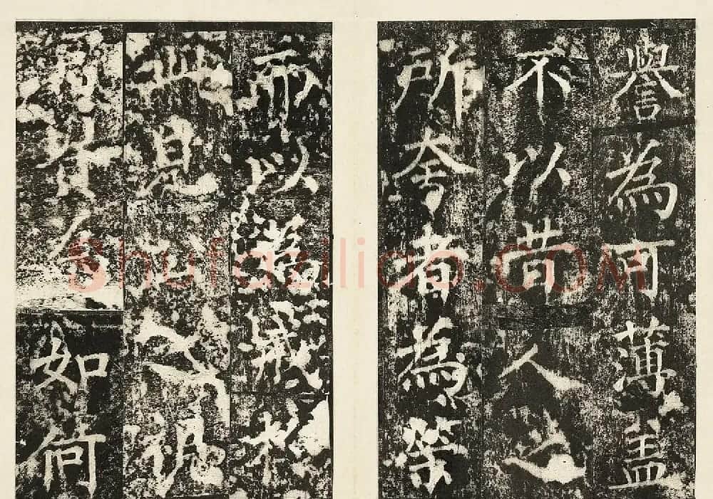 蔡襄楷书《昼锦堂记》墨拓本 | 软笔书法作品