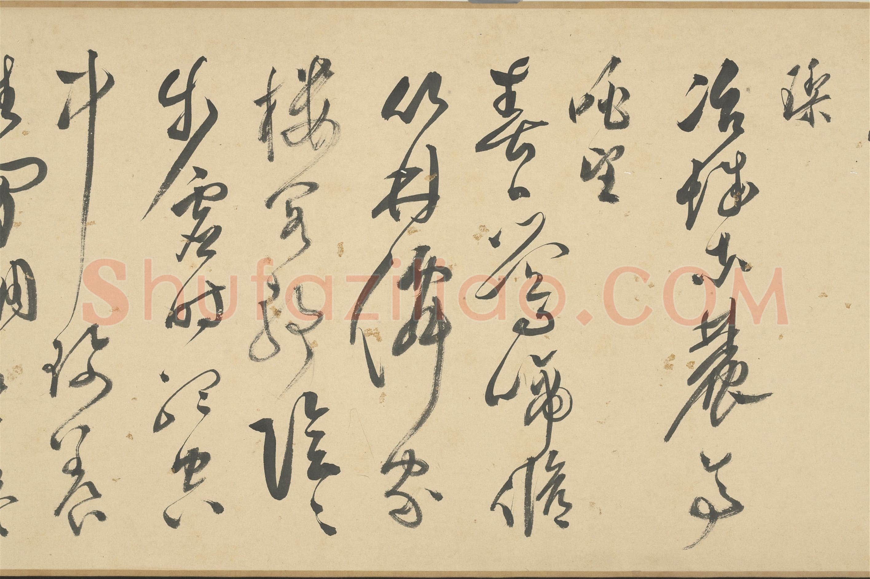 文彭《草书春兴等七言律诗卷》纸本 30×662.8cm 1570年 台北故宫博物院藏