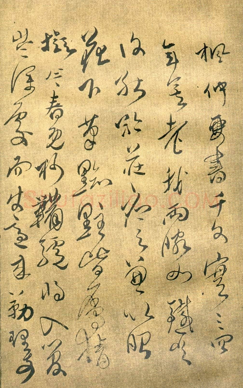 傅山《草书千字文》册 共12页 纸本 24.5×13cm 山西省博物院藏