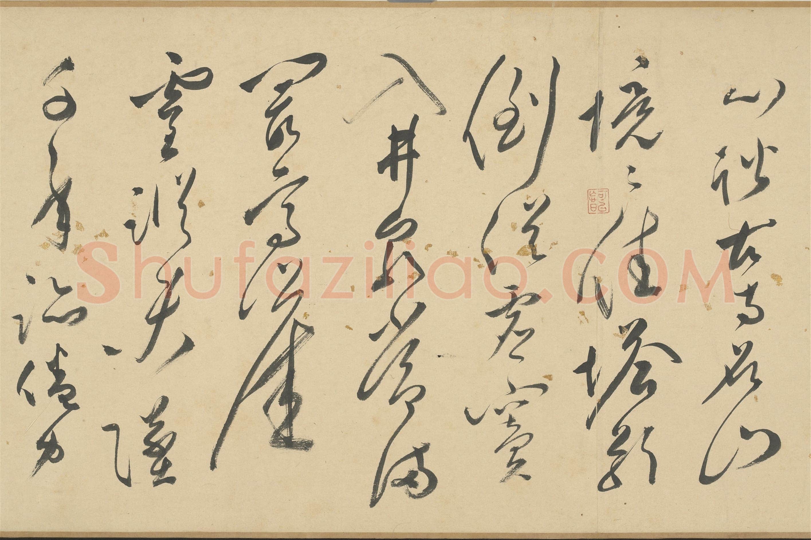 文彭《草书春兴等七言律诗卷》纸本 30×662.8cm 1570年 台北故宫博物院藏