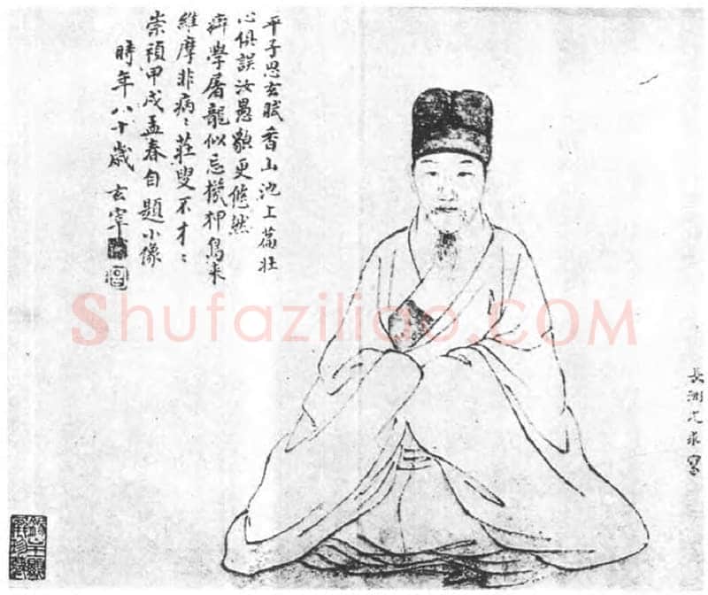 董其昌画像选