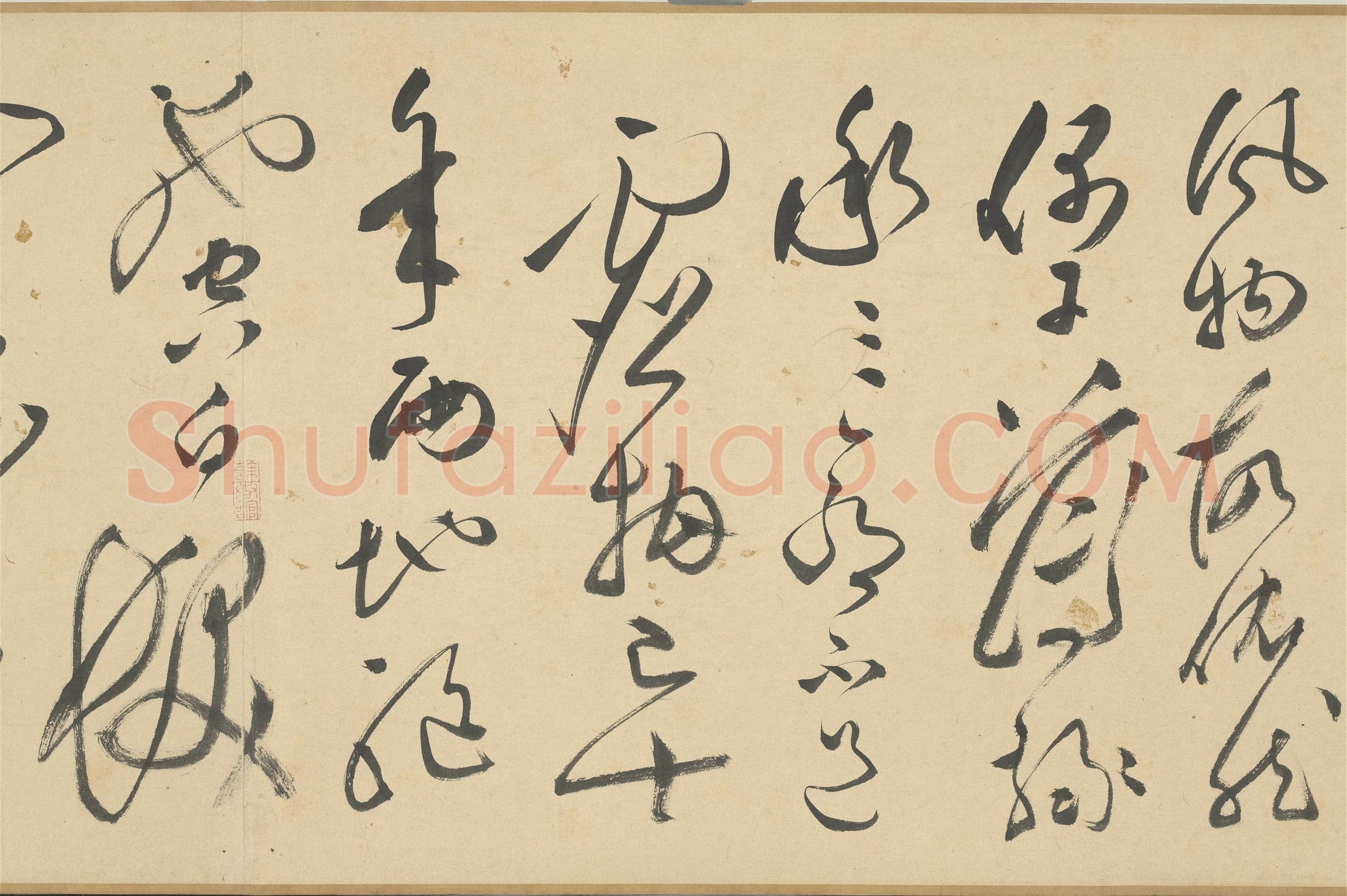 文彭《草书春兴等七言律诗卷》纸本 30×662.8cm 1570年 台北故宫博物院藏