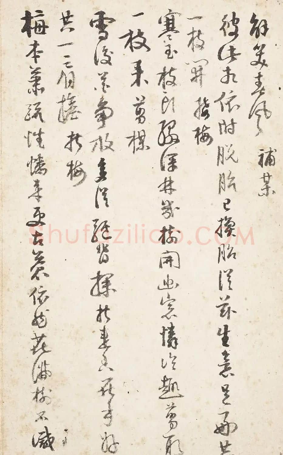 杭世骏行书《分题梅花诗一百首》 | 毛笔书法作品