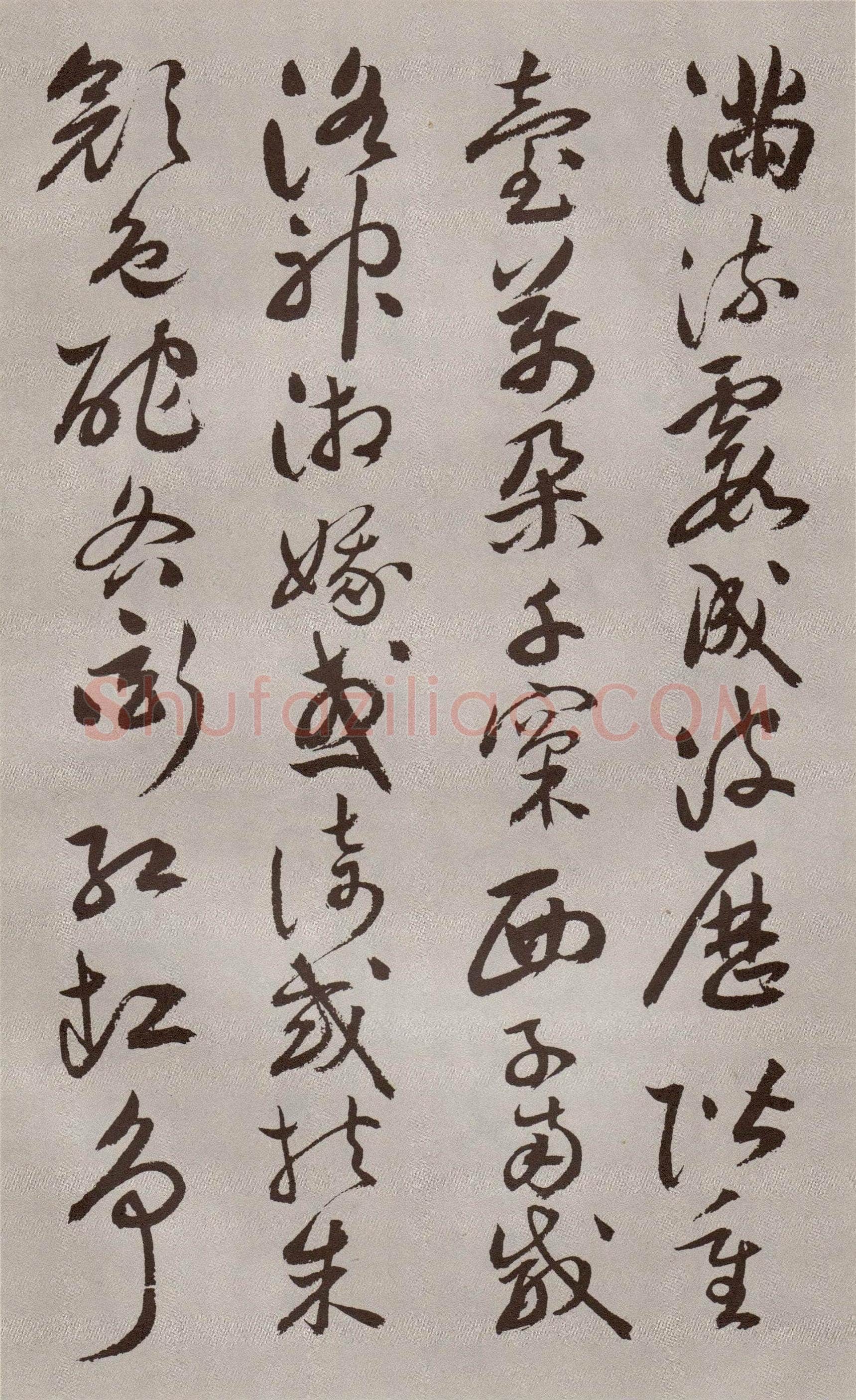 祝允明《行书牡丹赋》30.6×529.6cm 北京故宫博物院藏
