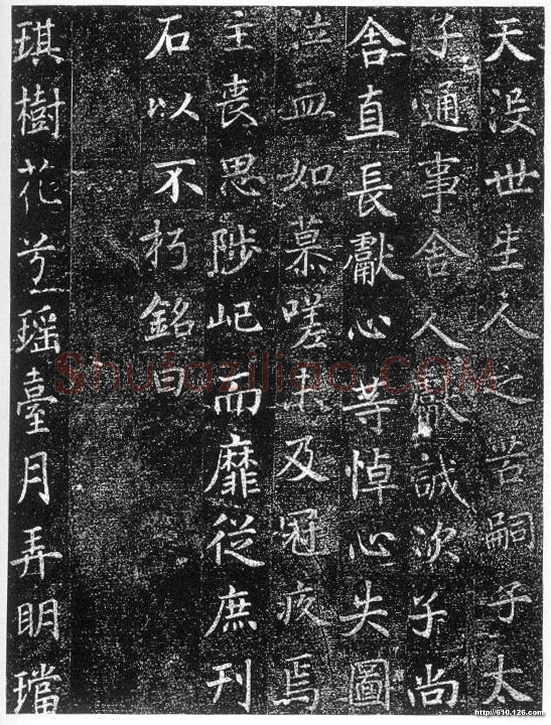 徐浩《楷书陈尚仙墓志》