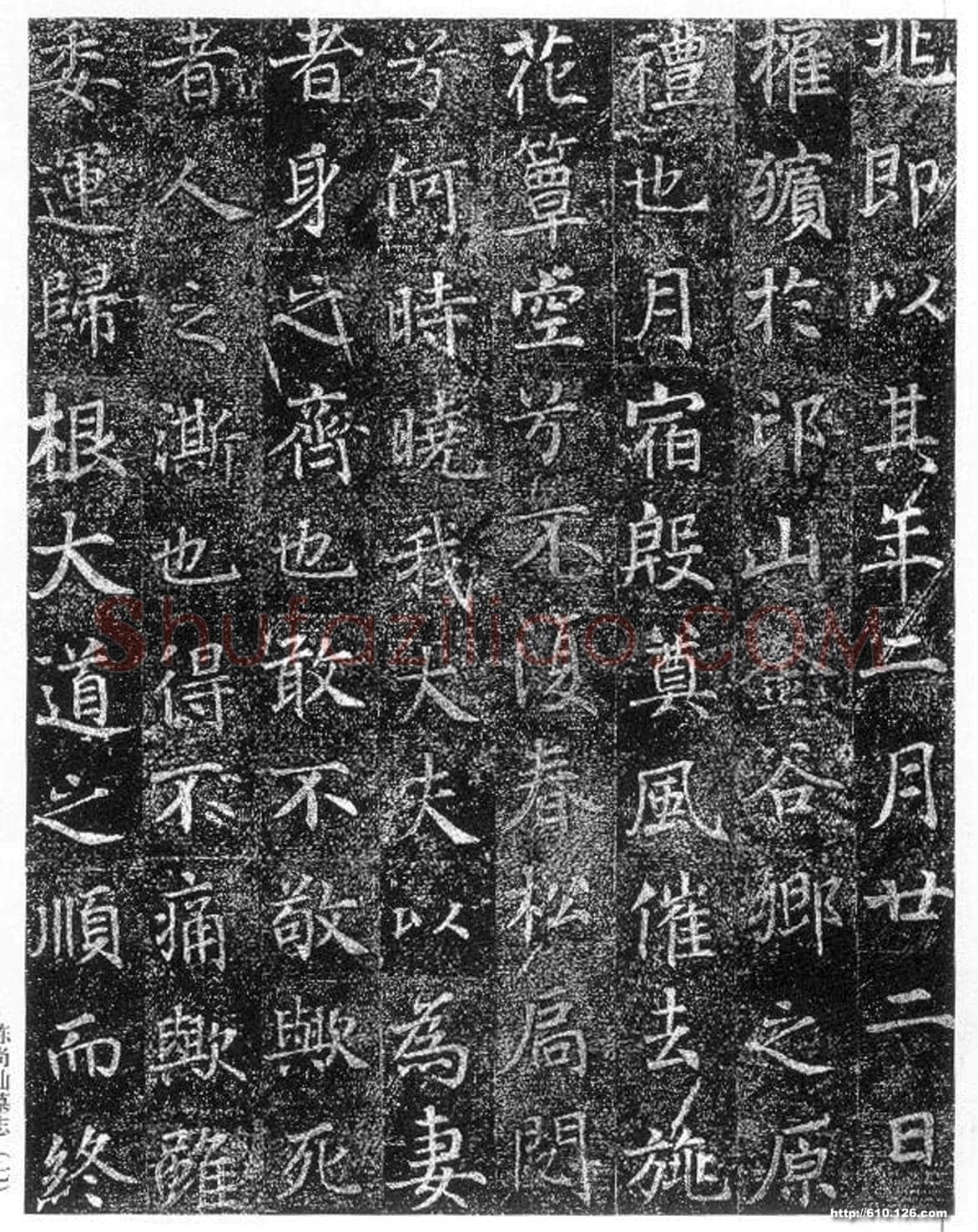 徐浩《楷书陈尚仙墓志》