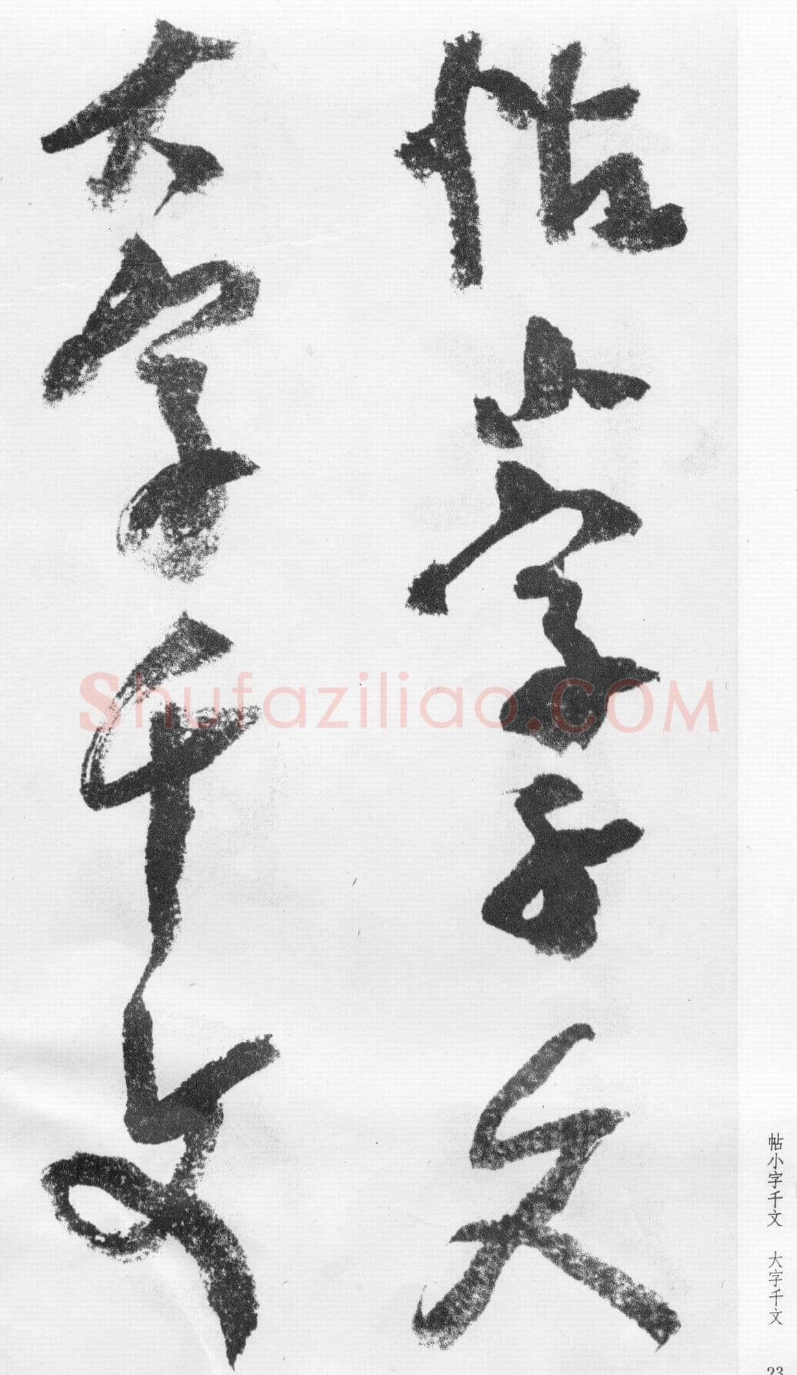 蒲华《跋张旭率意帖》