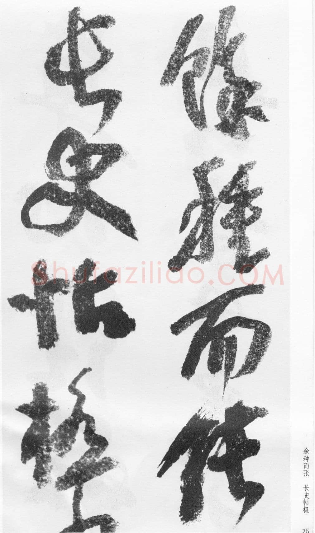 蒲华《跋张旭率意帖》