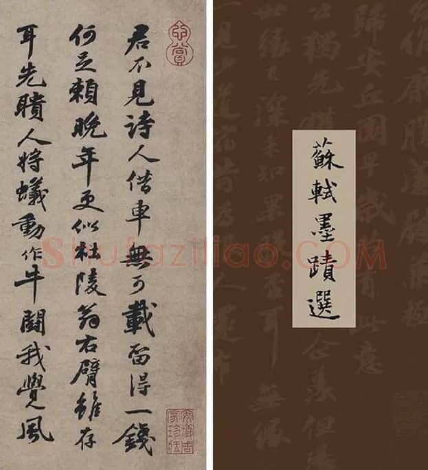 苏轼书法墨迹选_19