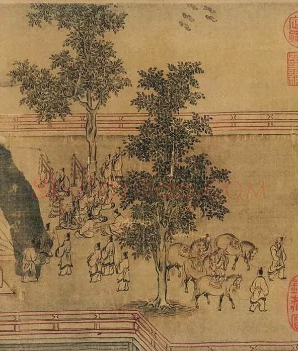 赵构书马和之画《鲁颂三篇》卷_12
