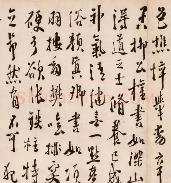 明代徐渭72岁行草书赏析《论书法卷》 | 书法长卷