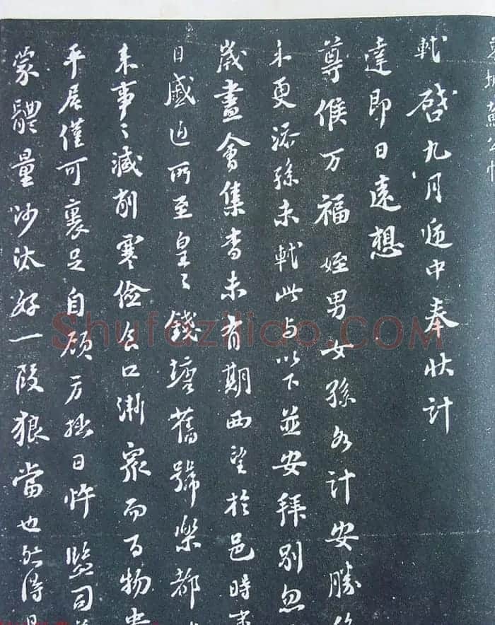 匋斋旧藏《宋拓西楼苏帖东坡书髓》第五册 | 毛笔书法作品