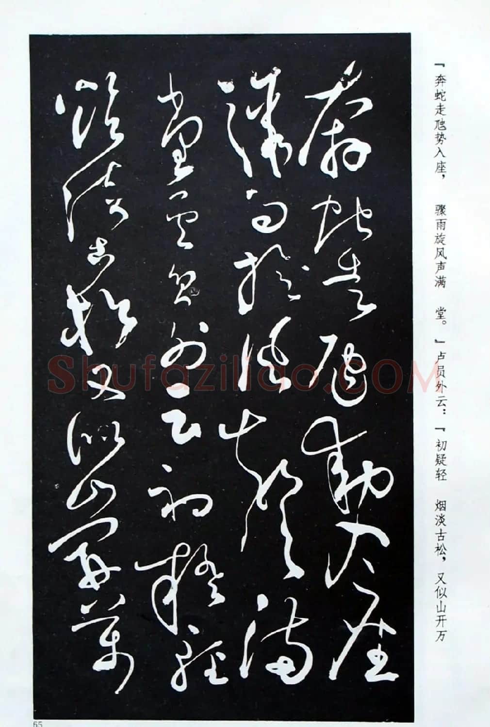 《怀素草书自叙帖》蜀中石氏藏本 | 毛笔草书字帖