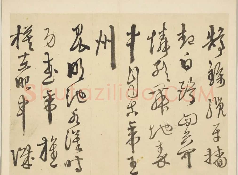 徐渭行草书《杜甫秋兴八首》册页 | 书法名家作品鉴赏