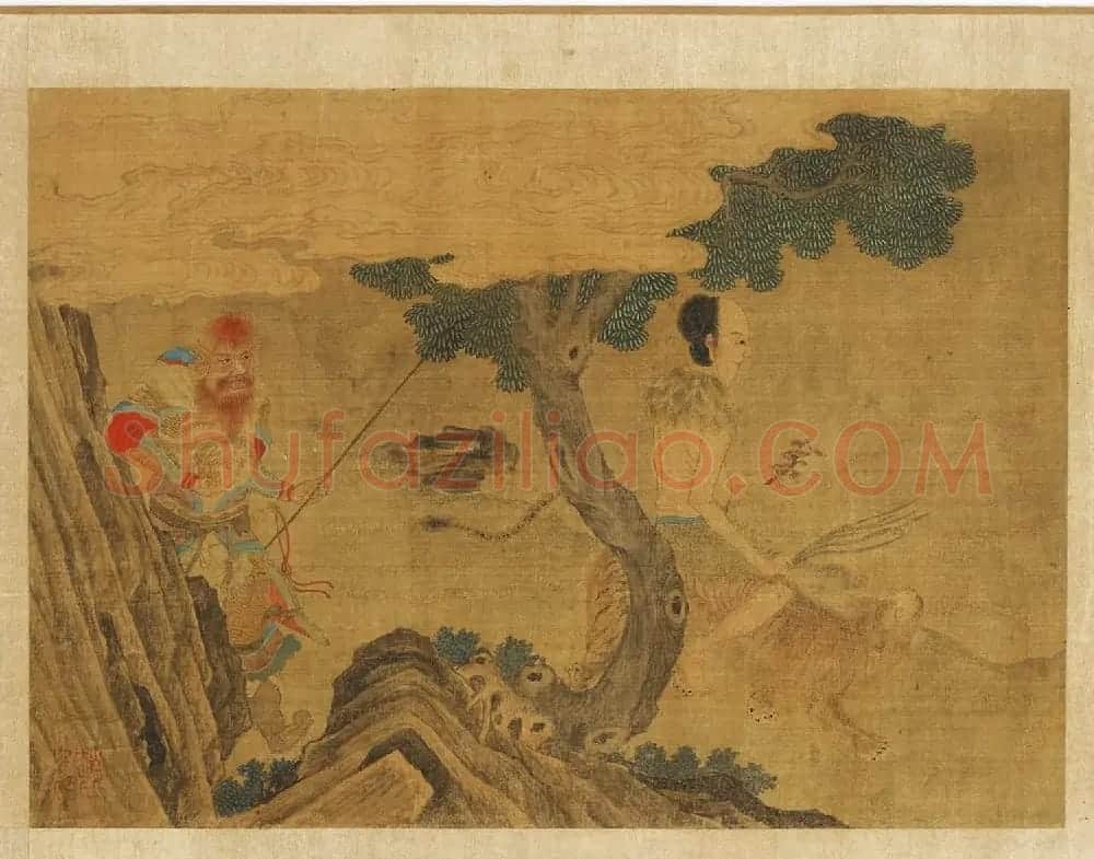 赵孟頫丹青欣赏《赵松雪九歌图》美国弗利尔美术馆藏 | 传世书法作品鉴赏