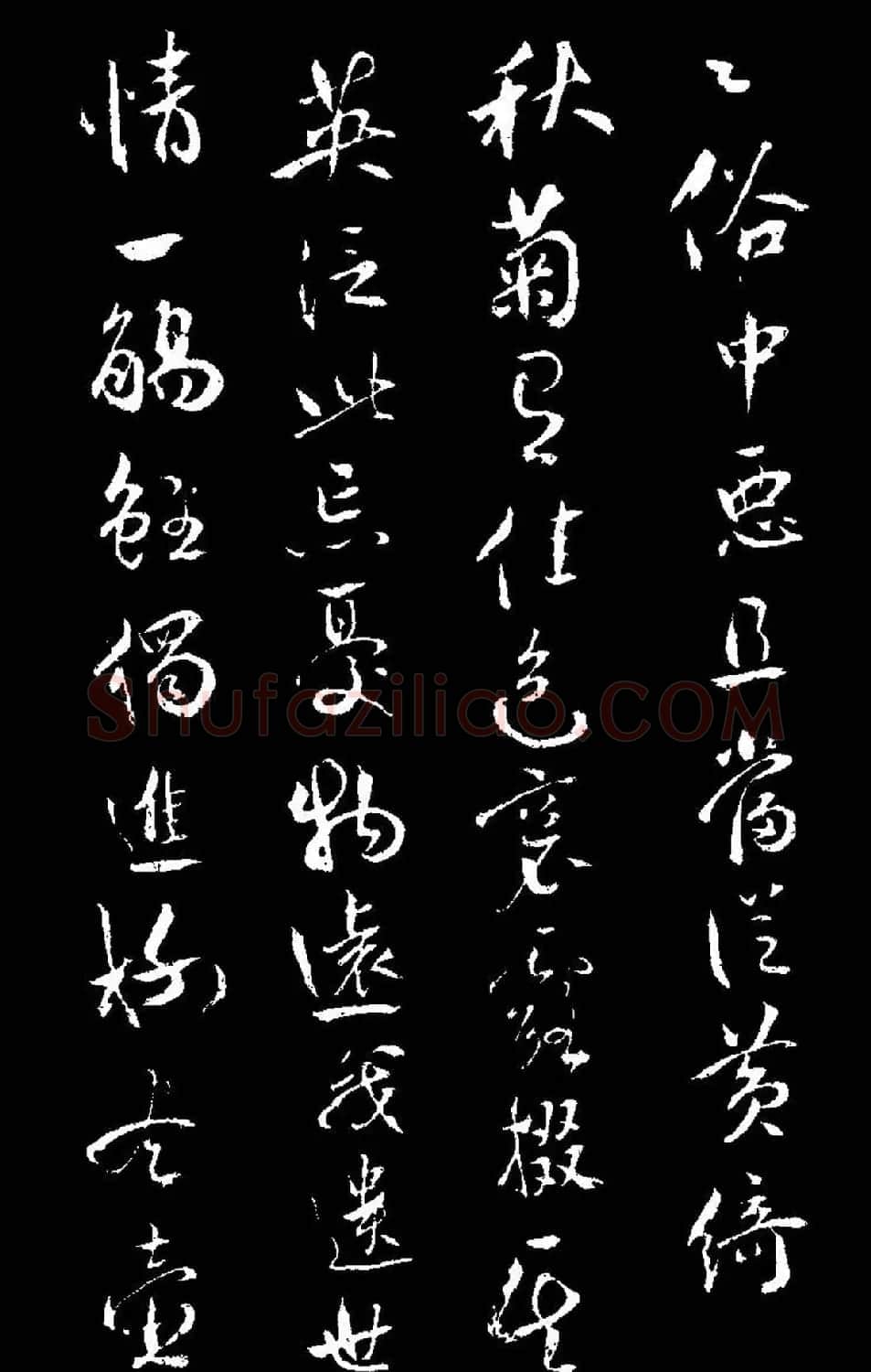 祝允明行草书法《靖节先生饮酒诗》 | 毛笔草书字帖