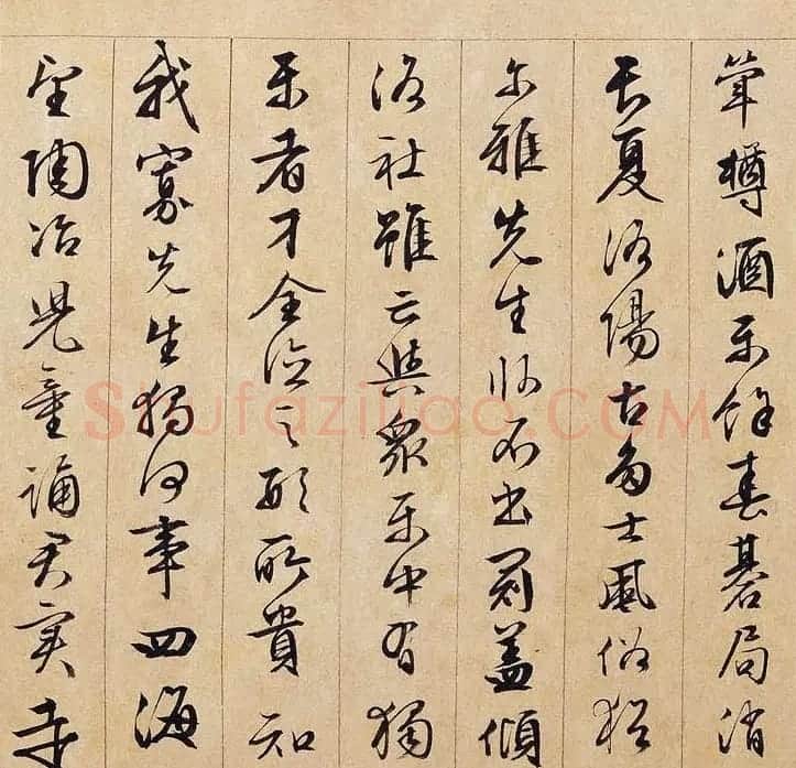 文徵明89岁行书长卷《独乐园图并书记》 | 书法长卷