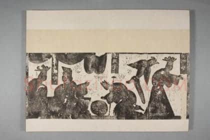 武氏祠·左石室画像题字册 | 故宫铭刻类藏品