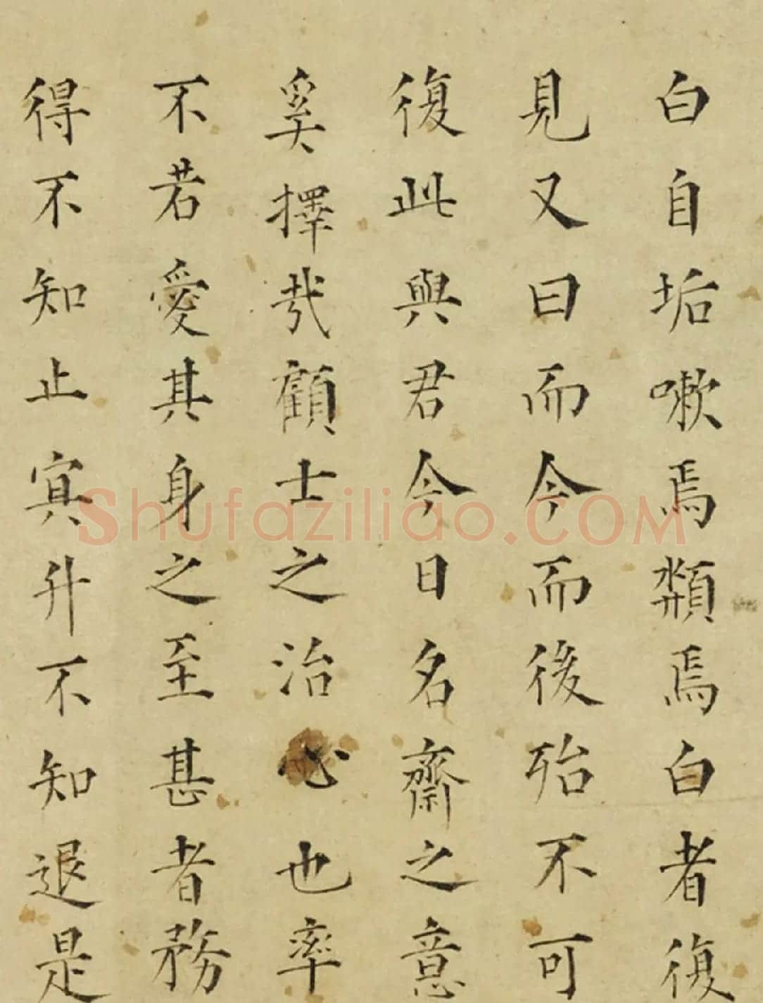 明朝状元毛澄楷书《涤斋记》 | 名家书法作品赏析