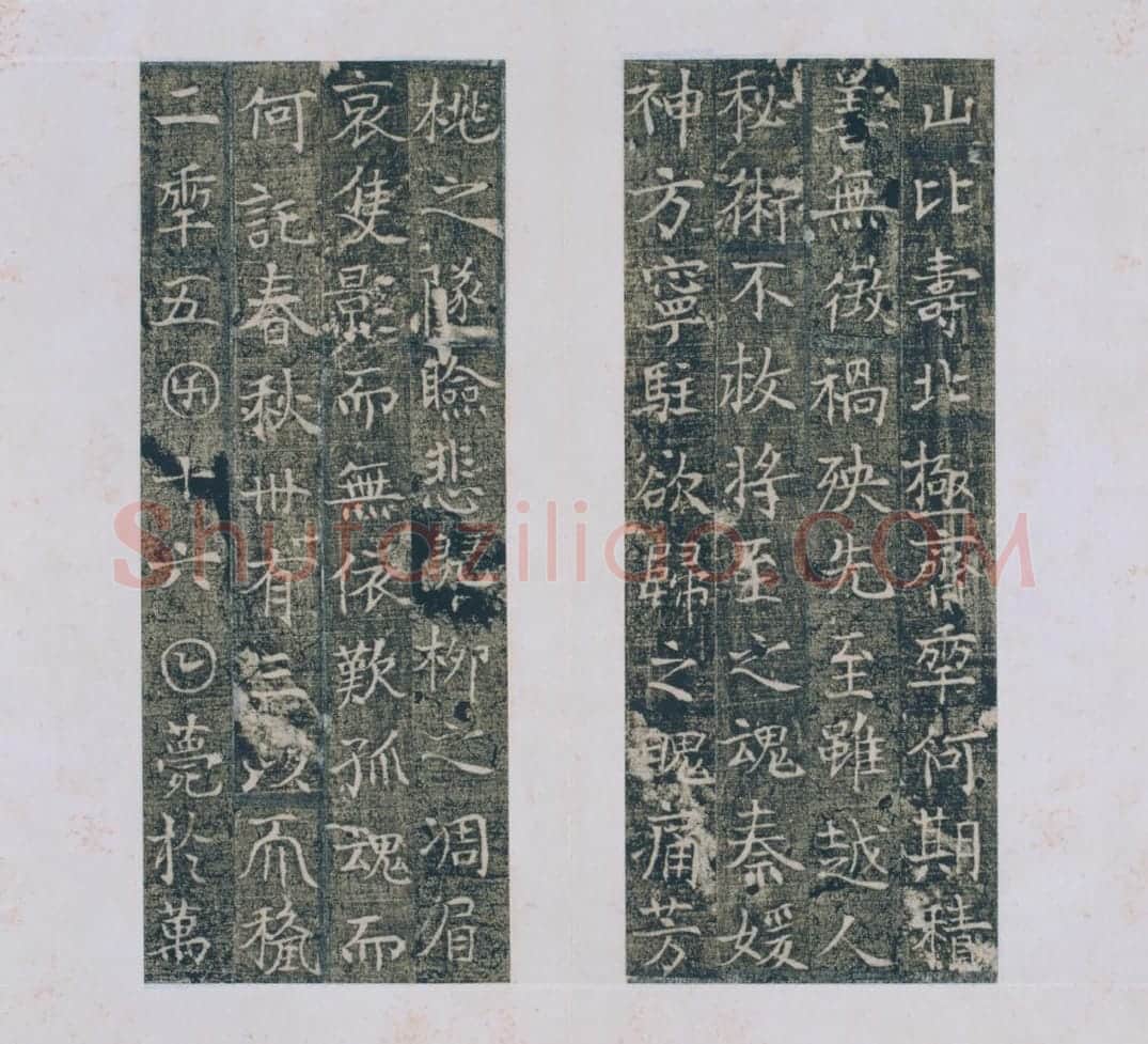 清初拓唐张府君妻田雁门县君墓志册 | 故宫铭刻类藏品