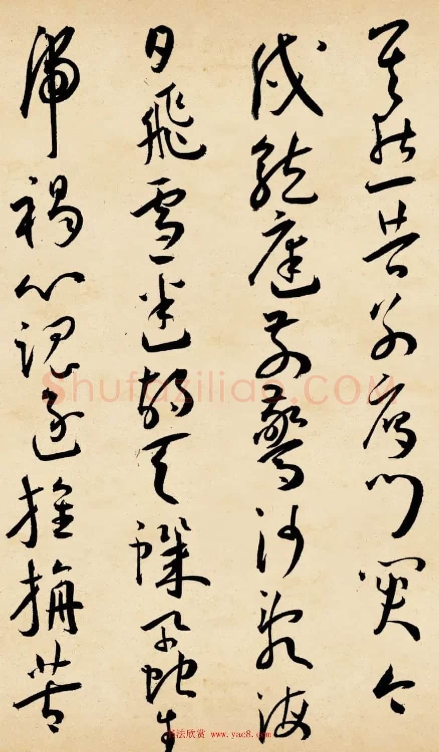 明代王宠草书诗卷《李太白古风诗九首》 | 软笔书法作品