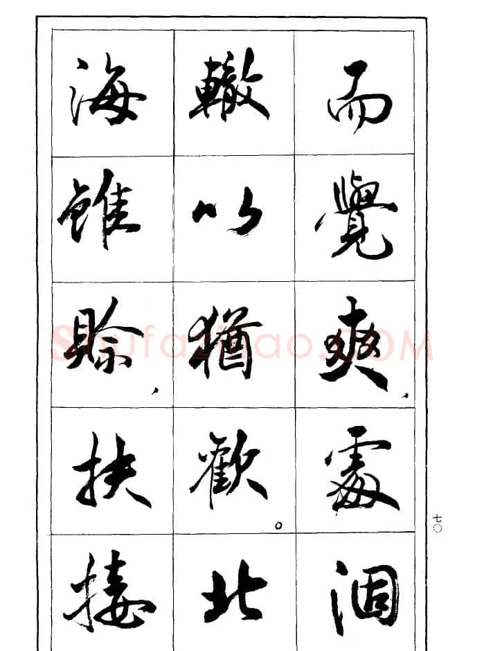 薛夫彬行书作品《滕王阁序》 | 毛笔行书字帖