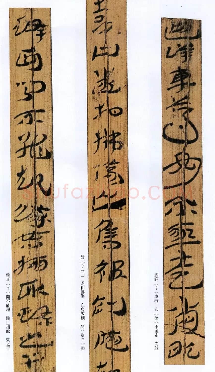 西汉草隶书法竹简《神乌傅》高清本 | 书法作品鉴赏
