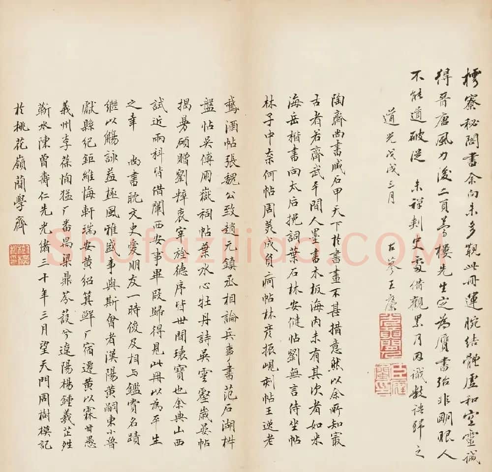 张即之楷书残册《张樗寮华严经真迹》 | 书法作品赏析