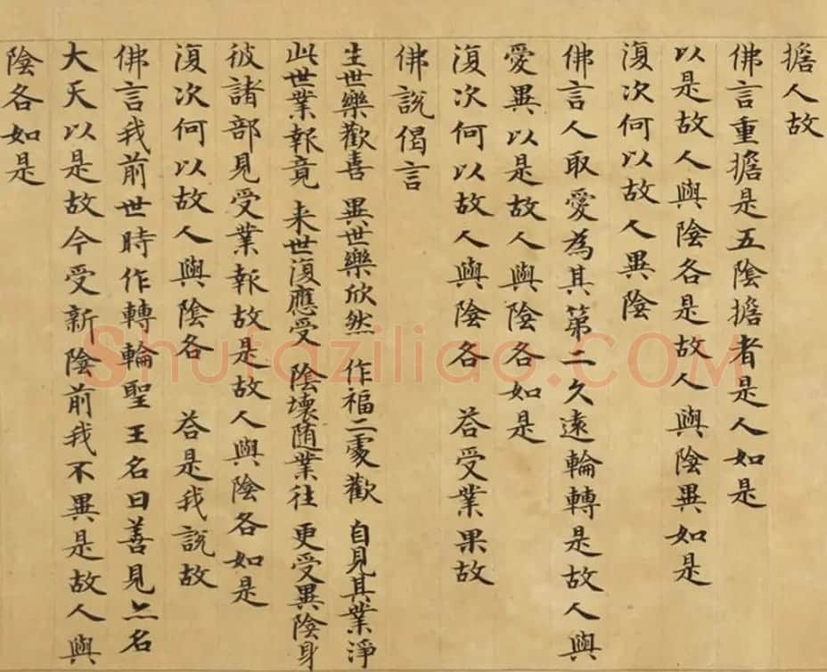 钟绍京小楷《三弥底部论》（疑）附书法题跋 | 敦煌写经赏析