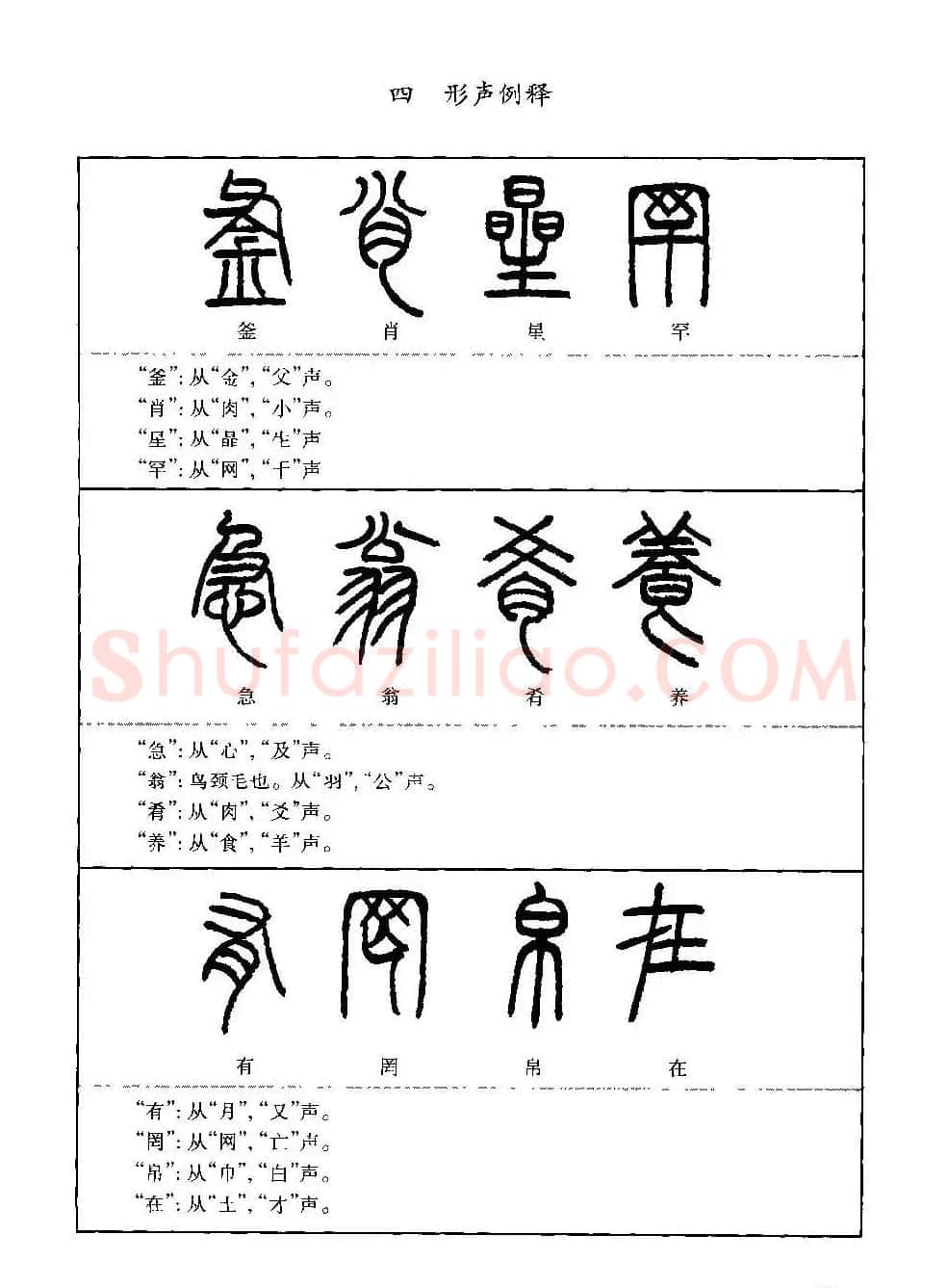 篆书导学篆书用笔间架一百法 | 毛笔篆书字帖