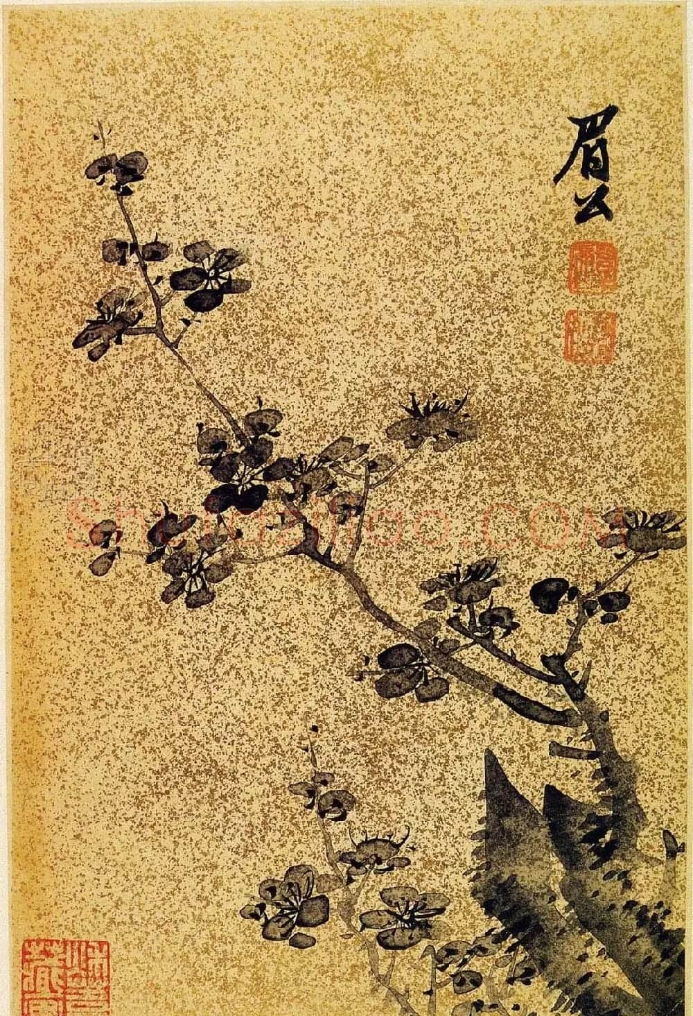 陈继儒自书诗画精品《陈眉公书画册》 | 传世书法作品欣赏