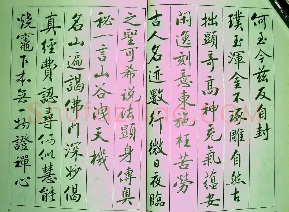 字帖《青少年行书范本.论书绝句百首》 | 毛笔行书字帖