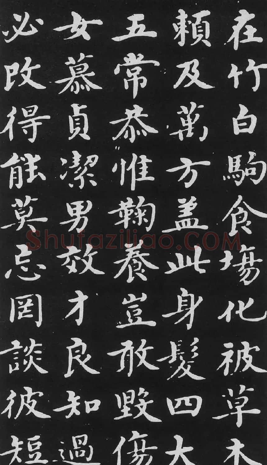 明代沈度楷书书法欣赏《千字文》 | 书法名家作品鉴赏