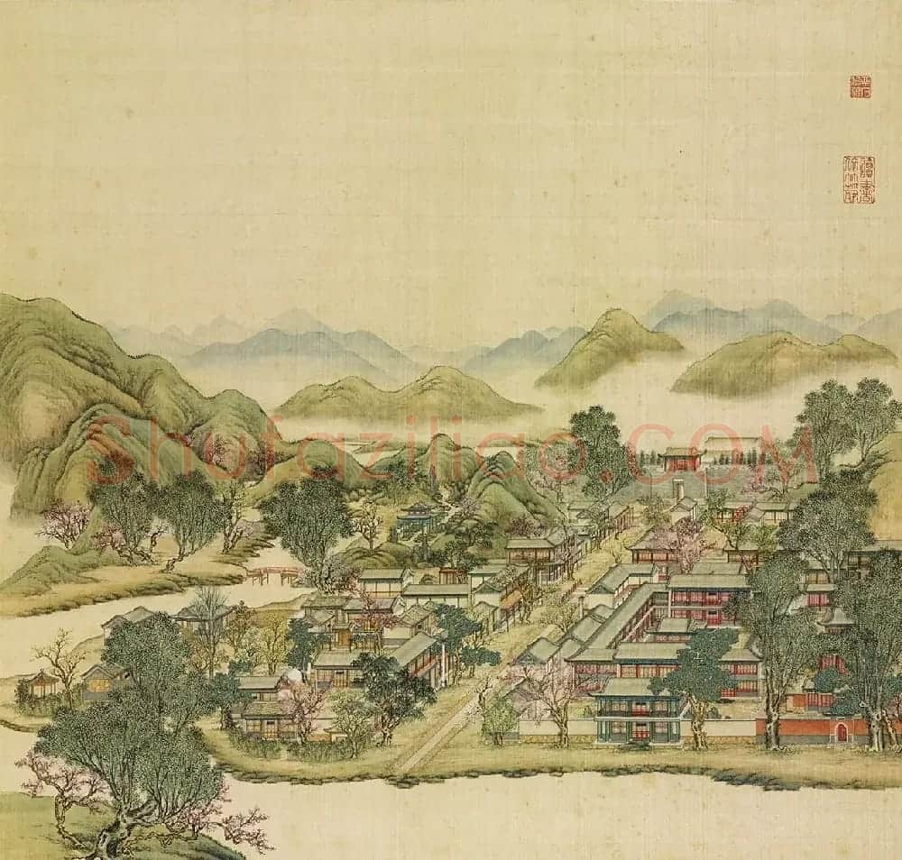 汪由敦楷书圆明园四十景题咏 | 传世书法作品赏析