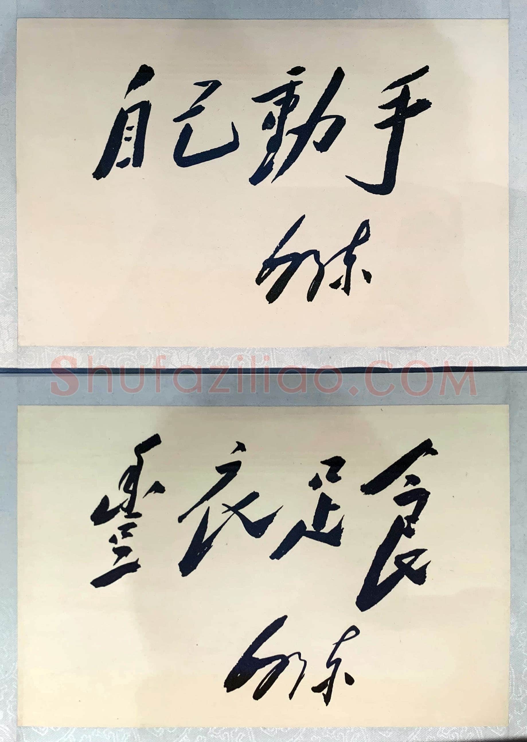 毛泽东书法作品之题词精选合集