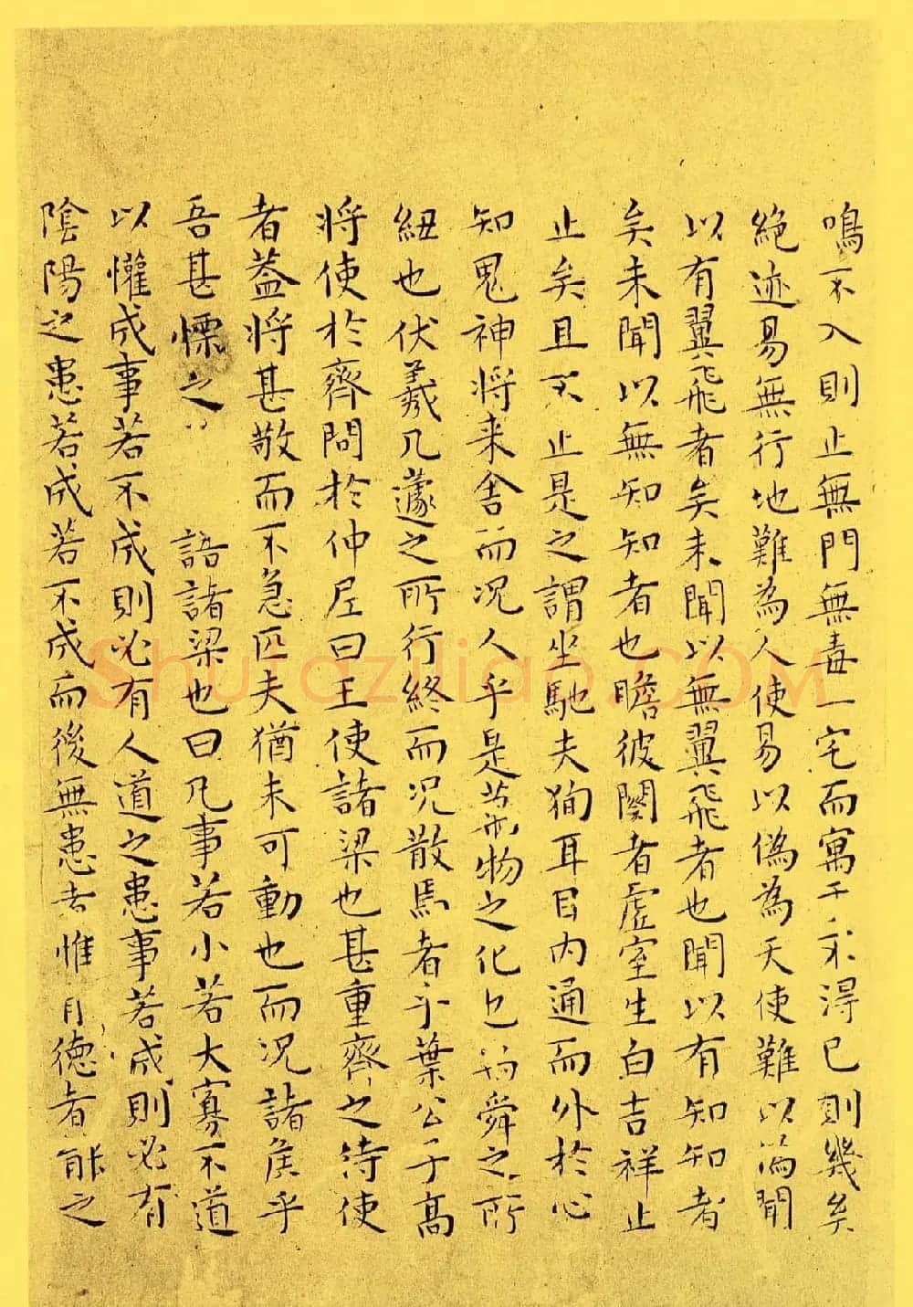 明代书法家王宠小楷欣赏《南华真经内七篇》 | 书法名家作品欣赏