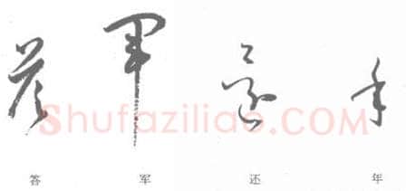 草书书法知识,孙过庭《书谱》单字结构分析 以变为用