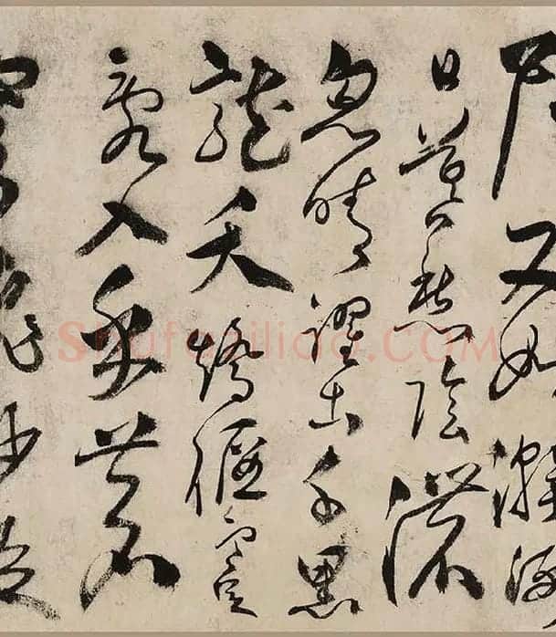 张弼草书《怀素上人草书歌卷》_07