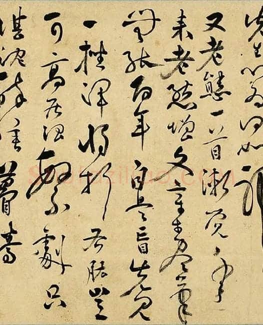 张弼《草书杂书卷》_04