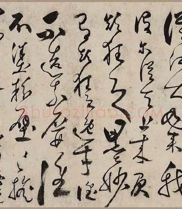 张弼草书《怀素上人草书歌卷》_17