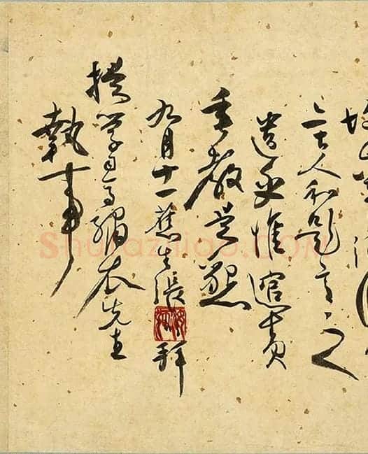 张弼《草书杂书卷》_08