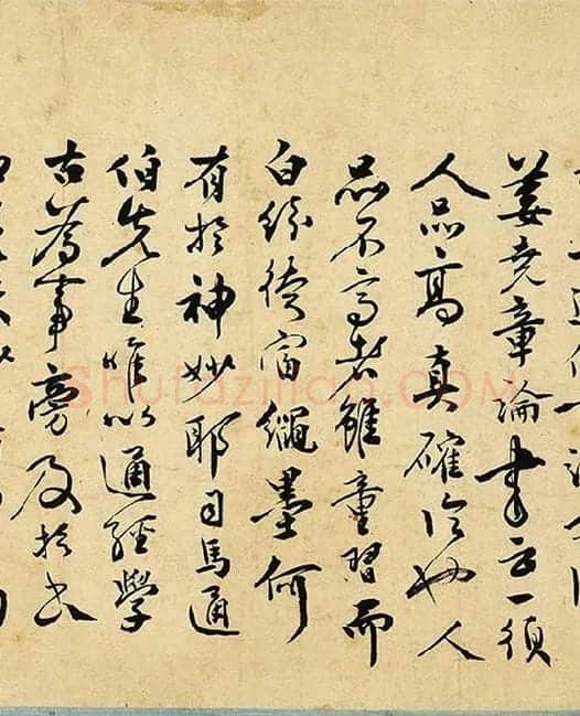 张弼《草书杂书卷》_21