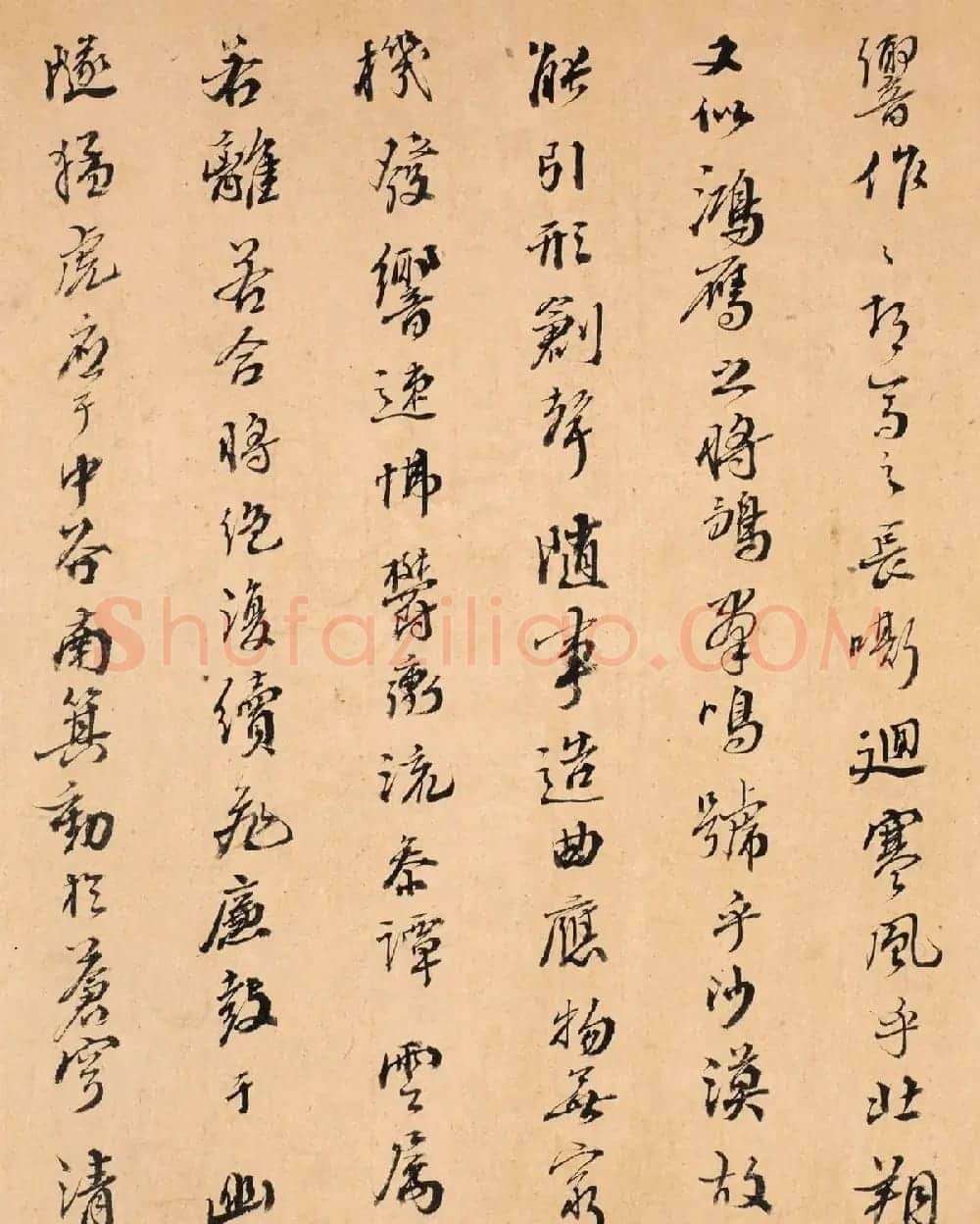 明末清初诗人顾梦游行书长卷《啸赋》 | 书法长卷
