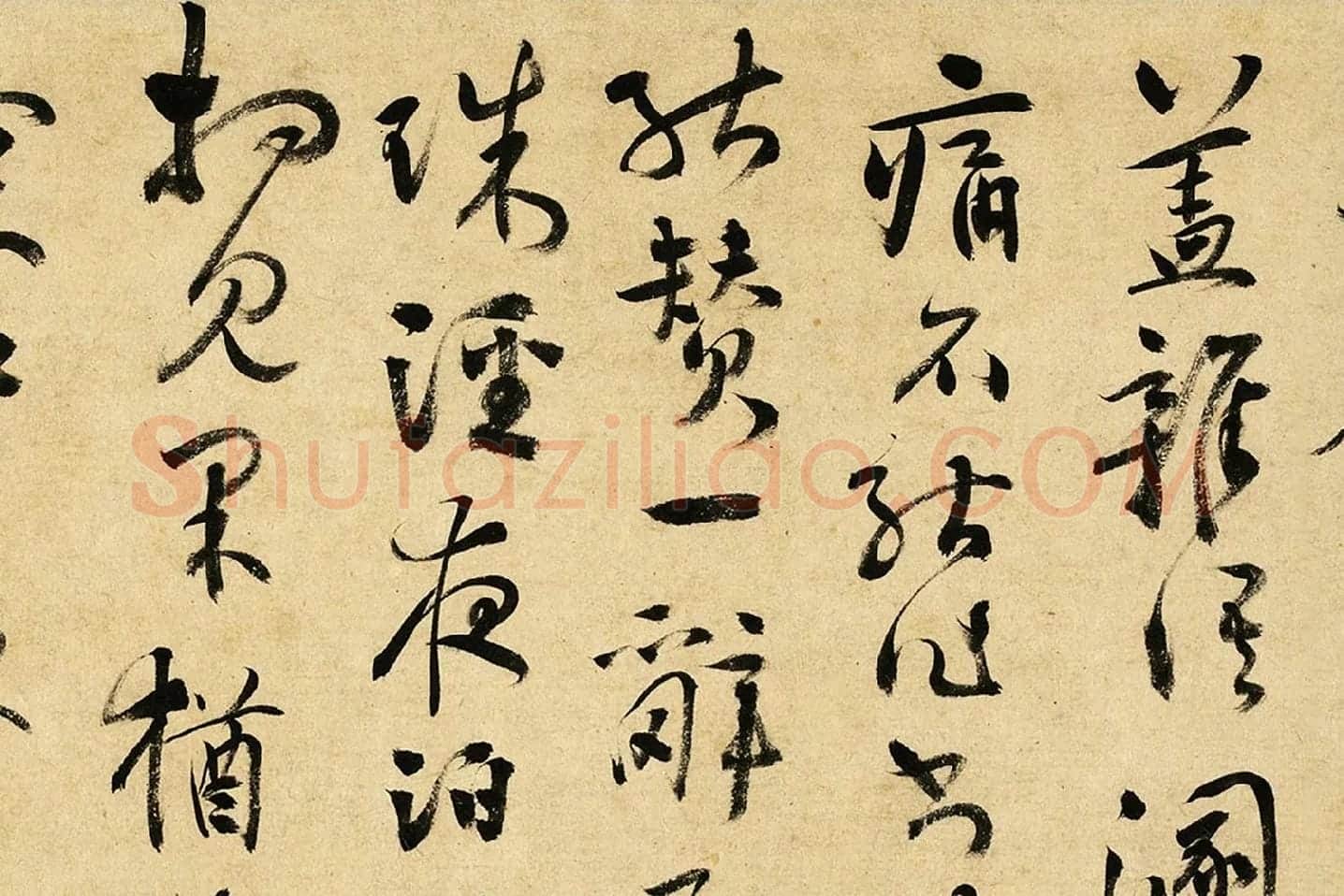 张弼草书《杂书卷》局部 (14)