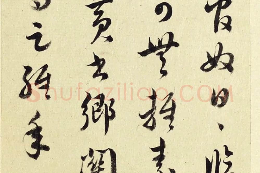 王澍《临薛绍彭伯老帖诗帖》局部 (6)