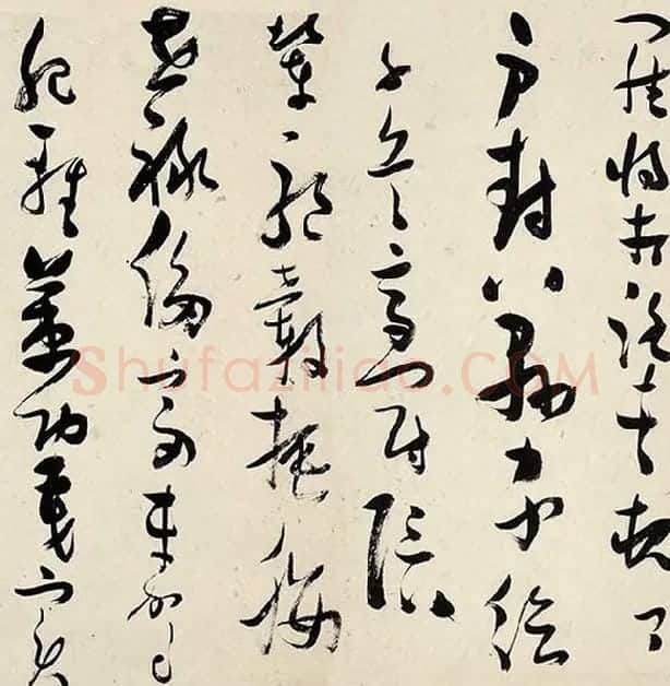 张瑞图《草书千字文卷》_18
