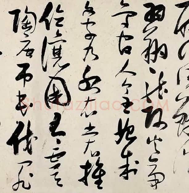 张瑞图《草书千字文卷》_31