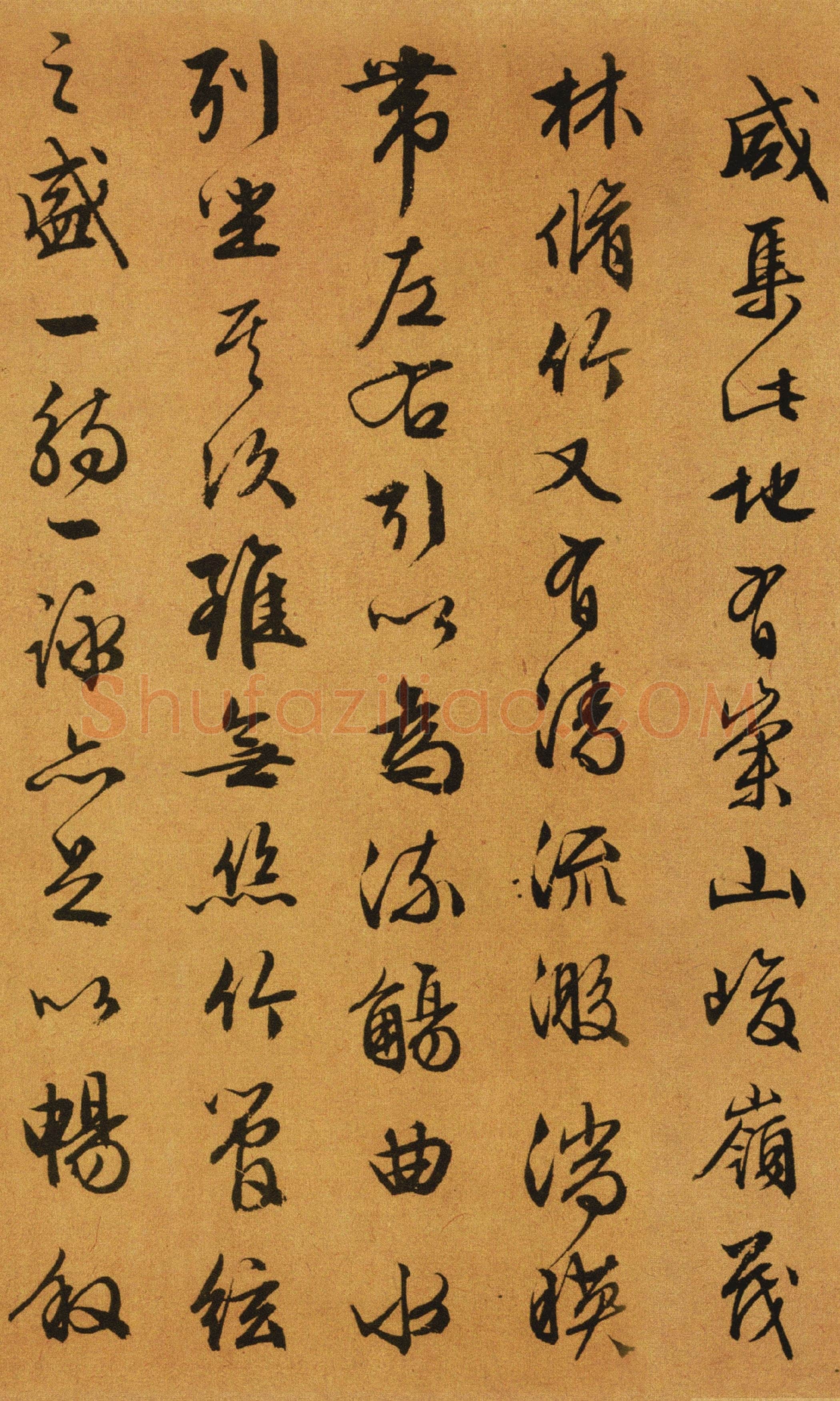 文徵明《行草书兰亭序》29.2×120.5cm 1558年 台北故宫博物院藏