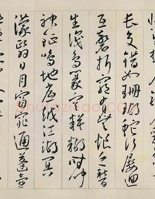 王宠草书《自书游包山诗》_03