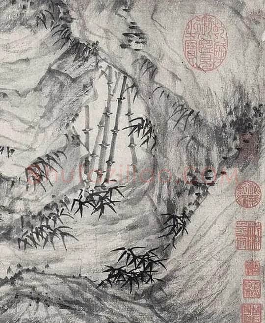 王绂《画观音书金刚经合璧卷》_30